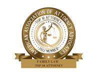 American Association of Attorney Advocates | Top 10 Attorney | 2022 Member | Family Law | Top 10 Attorney